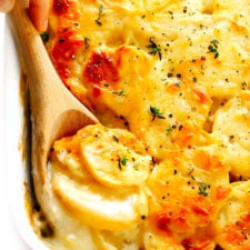 Recipe for Scalloped Potatoes with Cheese – Like Mother, Like Daughter