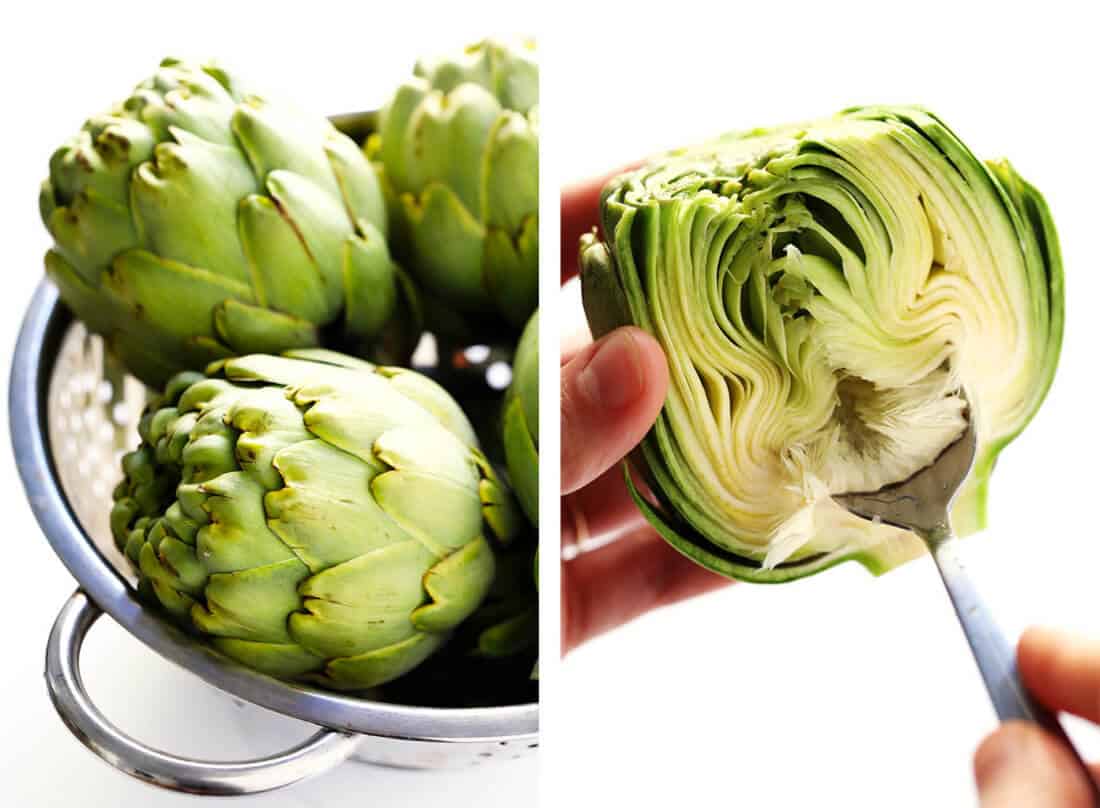 The Most Amazing Roasted Artichokes Gimme Some Oven