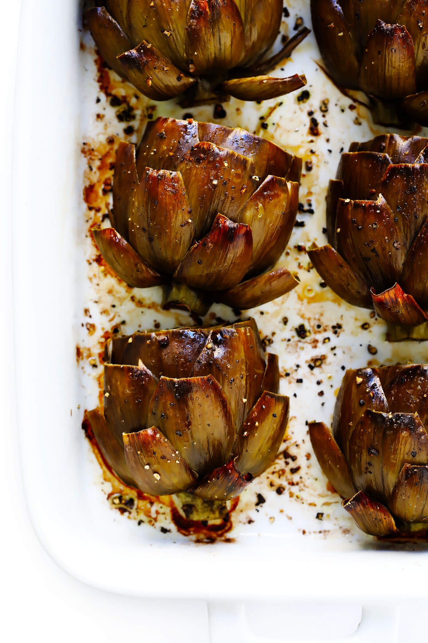 The Most Amazing Roasted Artichokes - Gimme Some Oven