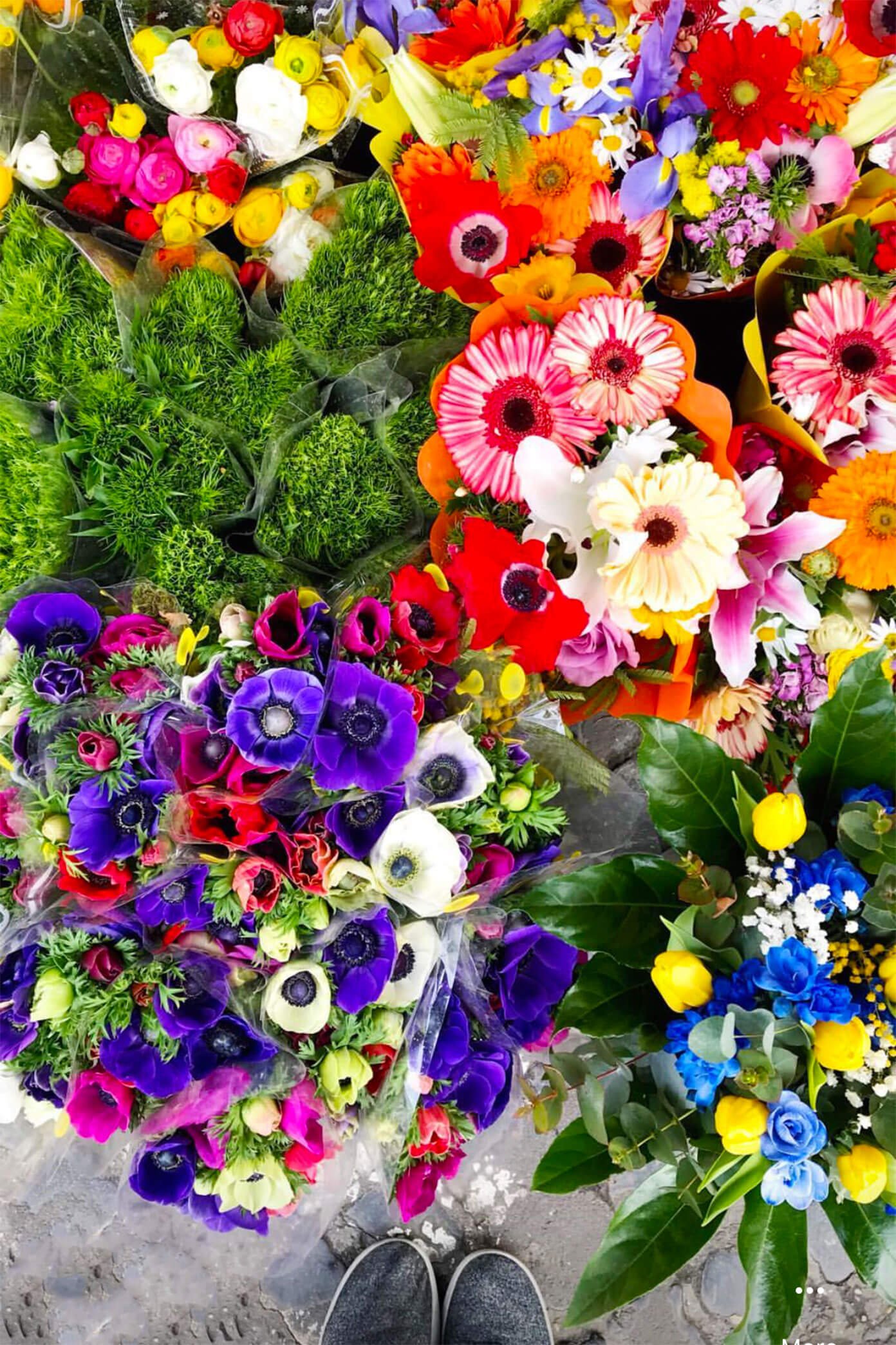 Flower Market in Rome