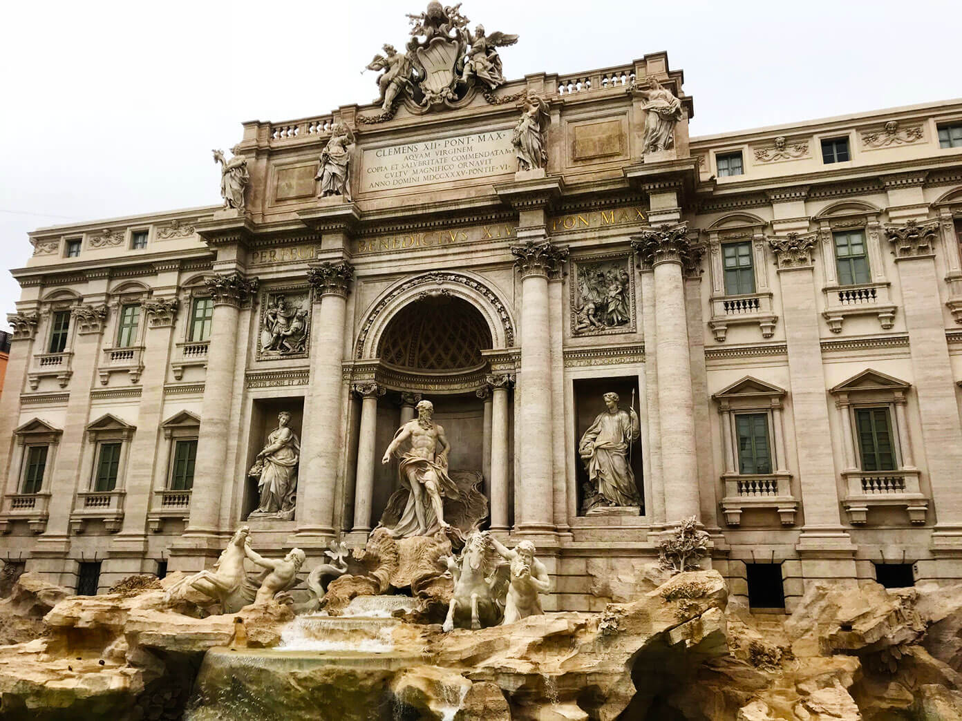 Trevi Fountain in Rome