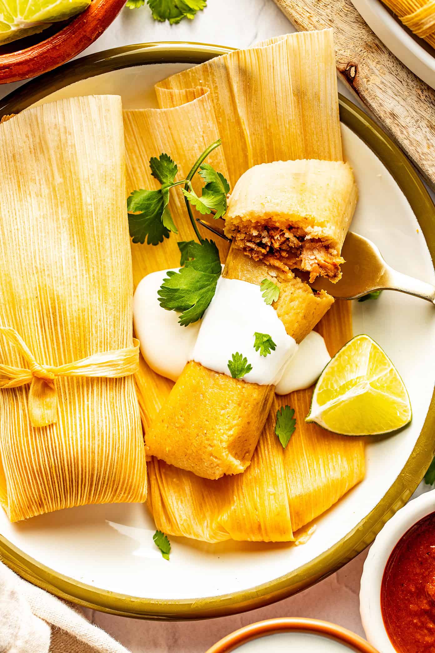 Red Pork Tamales (Tamales Rojos)