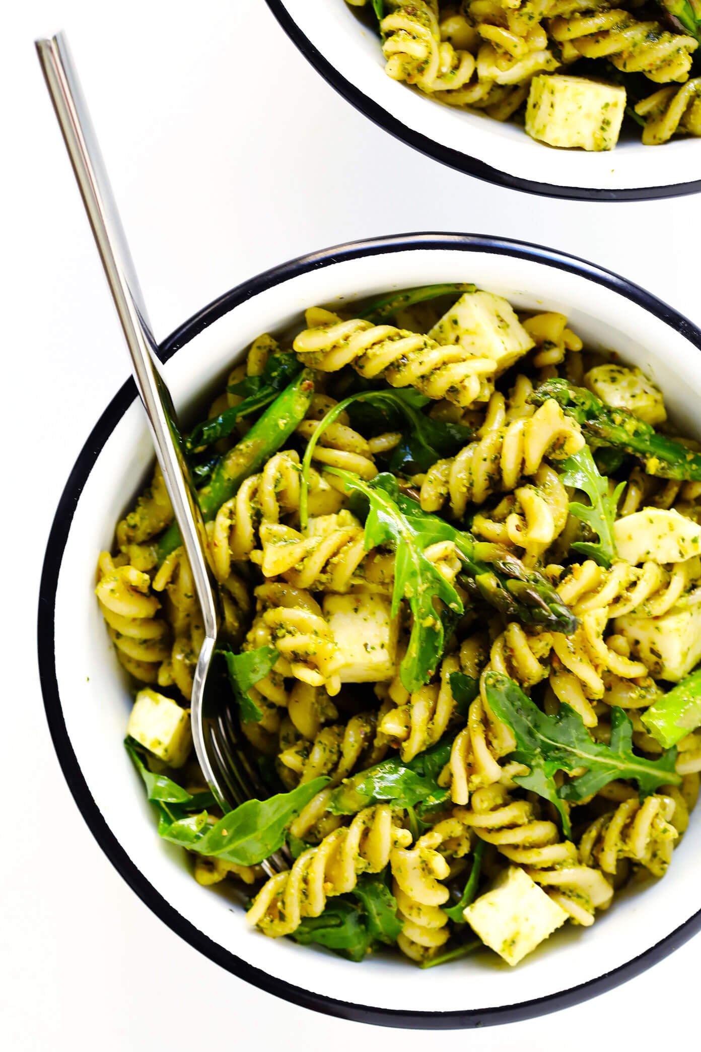 Pistachio Pesto Pasta Salad