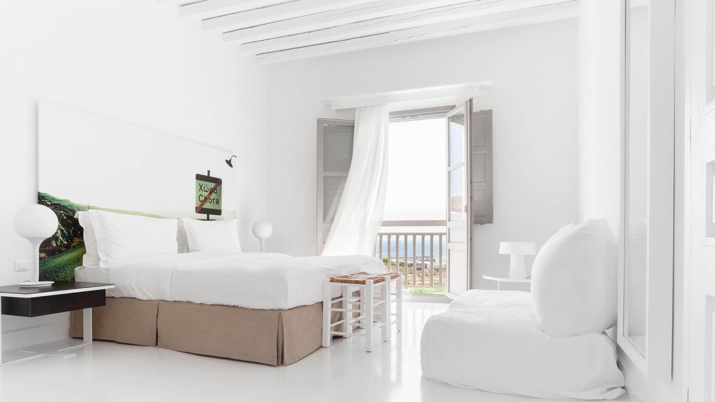 Beautiful Anemi Hotel Rooms in Folegandros, Greece