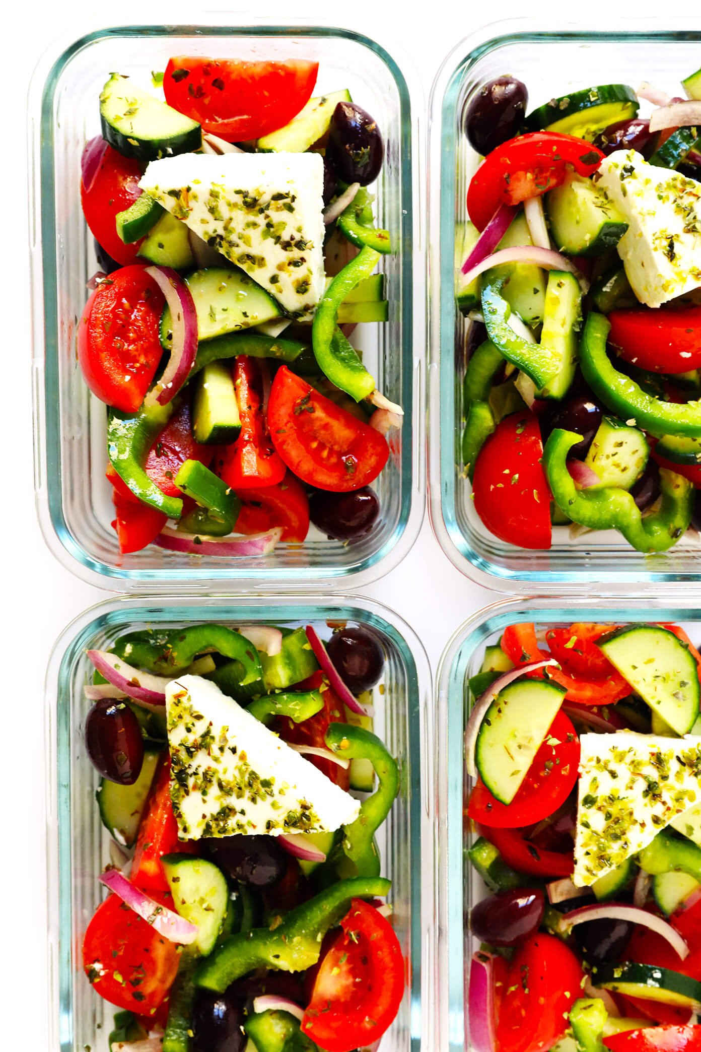 Greek Salad Recipe Meal Prep