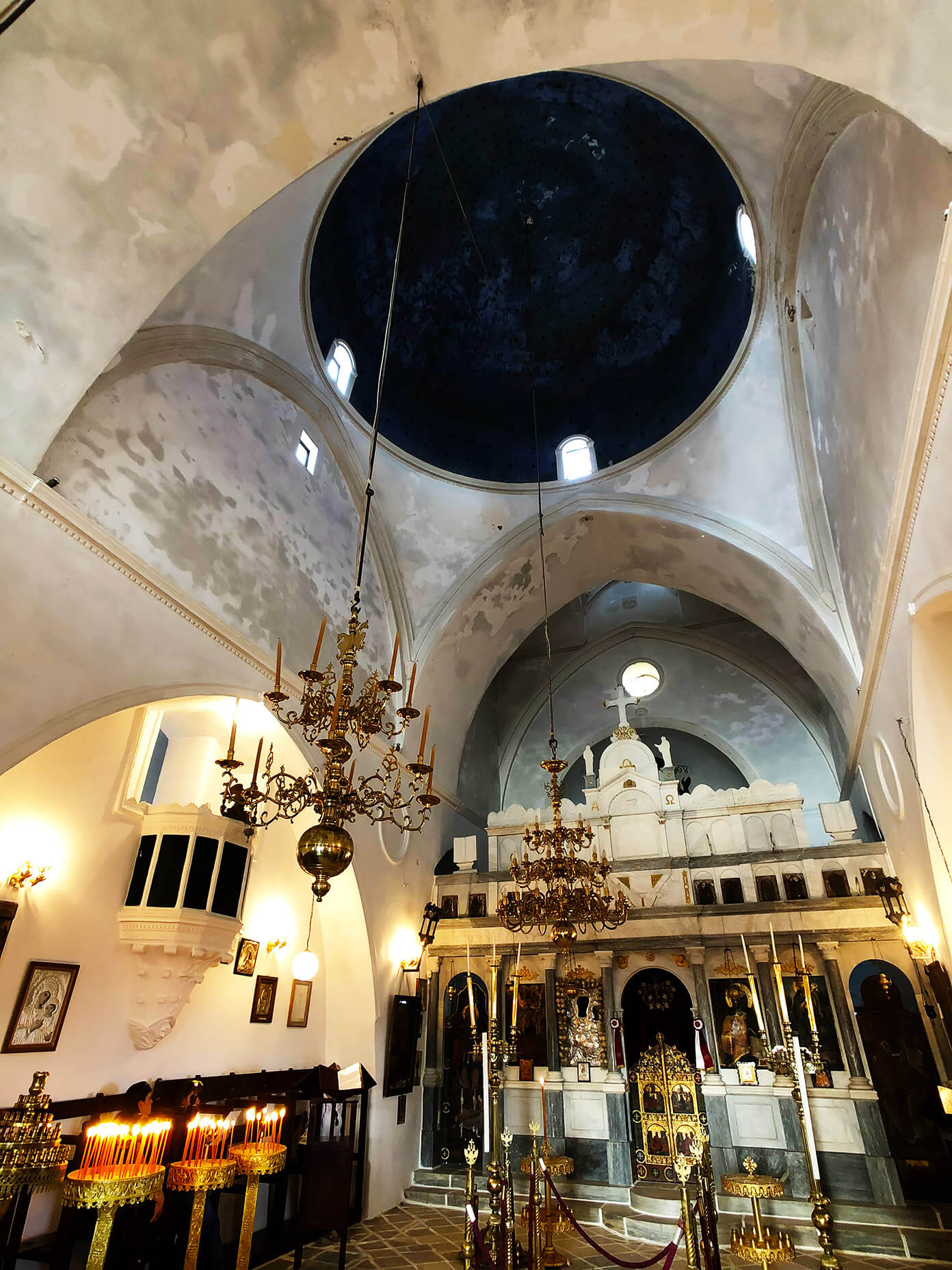 Church in Folegandros, Greece