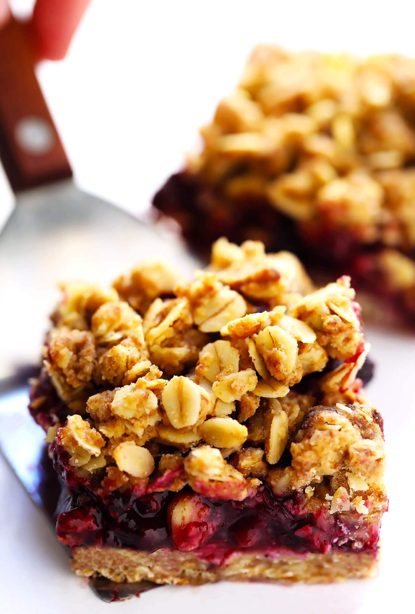 Blueberry Bars Recipe with Oatmeal Crumble