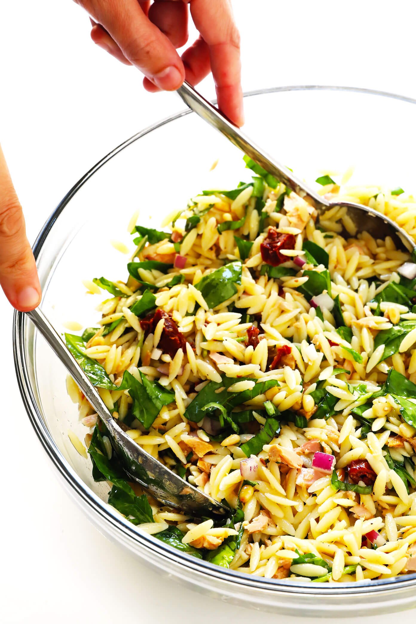 How To Make Italian Orzo Tuna Salad