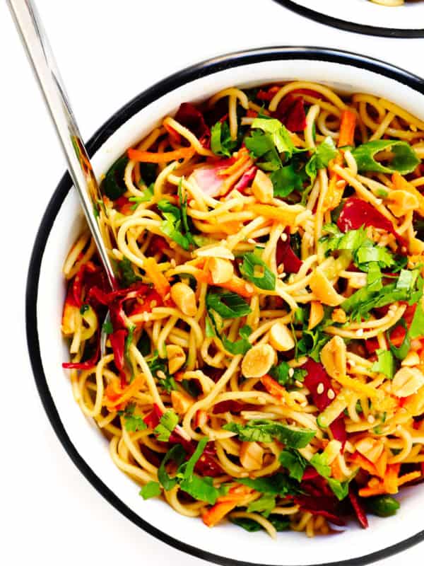 Easy Cold Sesame Peanut Noodles with the BEST Peanut Sauce Recipe