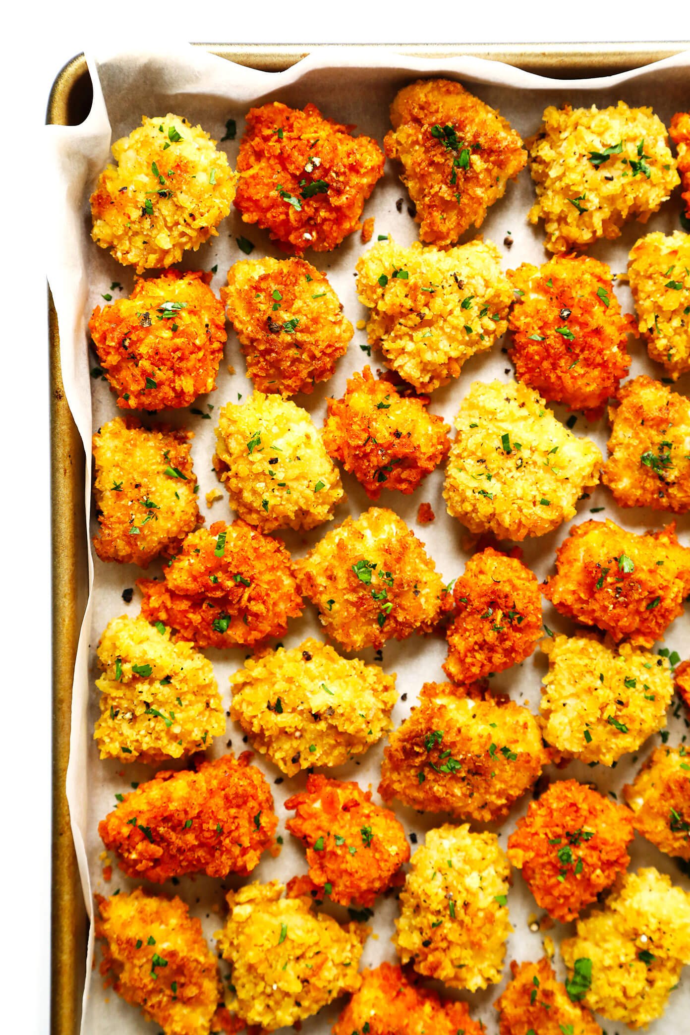 3-Ingredient Baked Chicken Nuggets Recipe made with your favorite kind of Kettle Chips