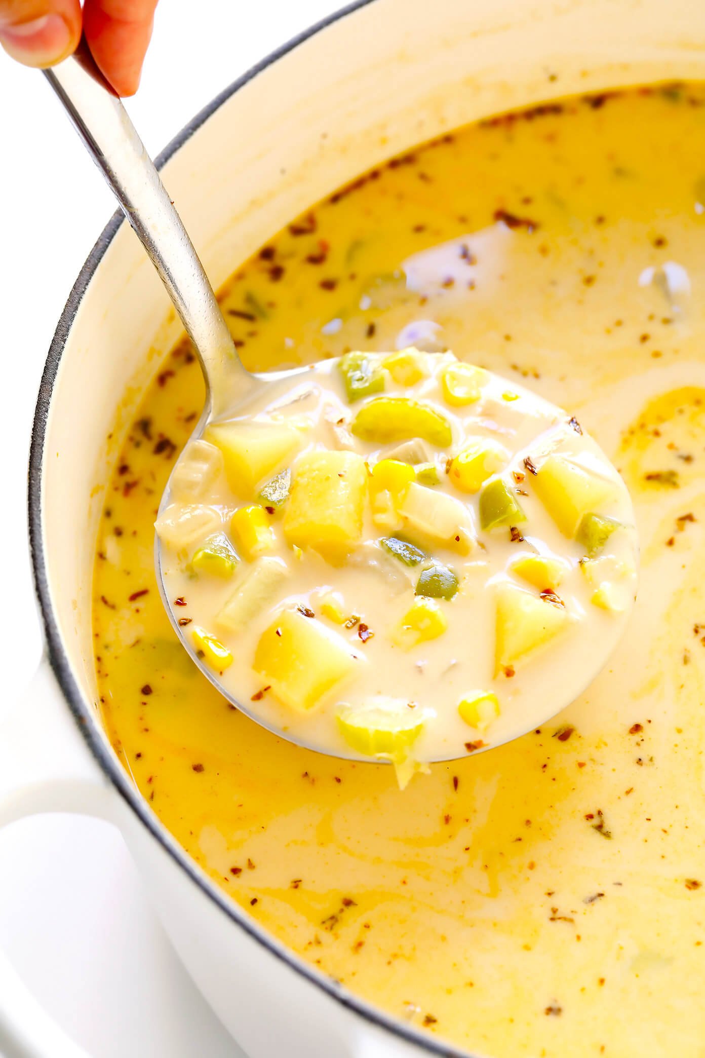 cajun corn chowder