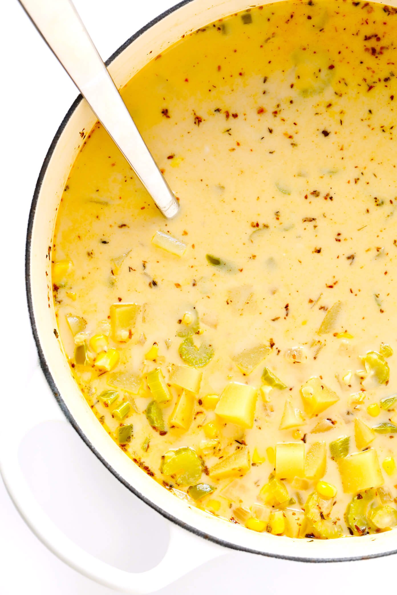 Cajun Corn Chowder Recipe (Vegan and Gluten-Free)