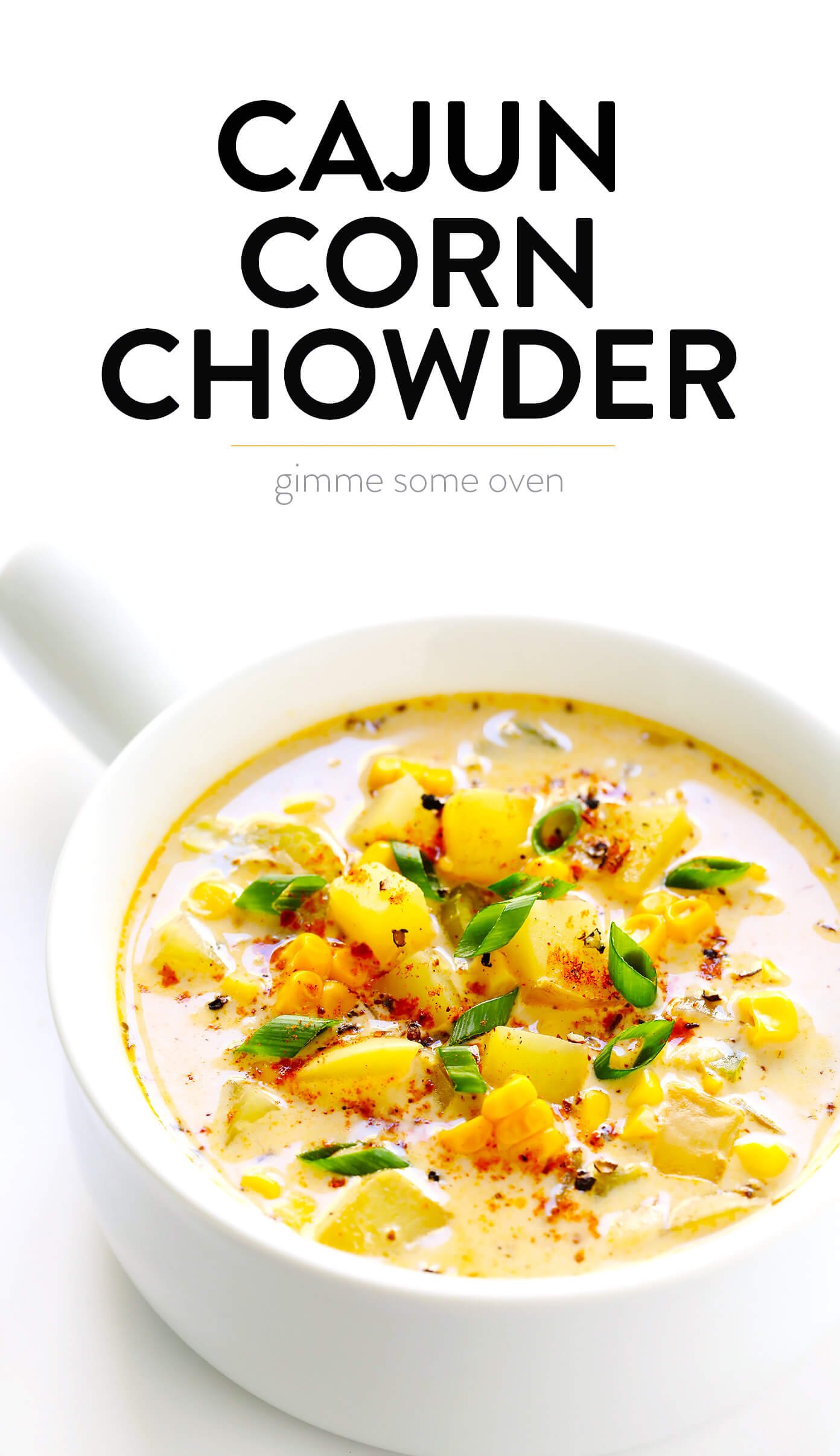 The BEST Cajun Corn Chowder Recipe (Vegan and Gluten-Free)