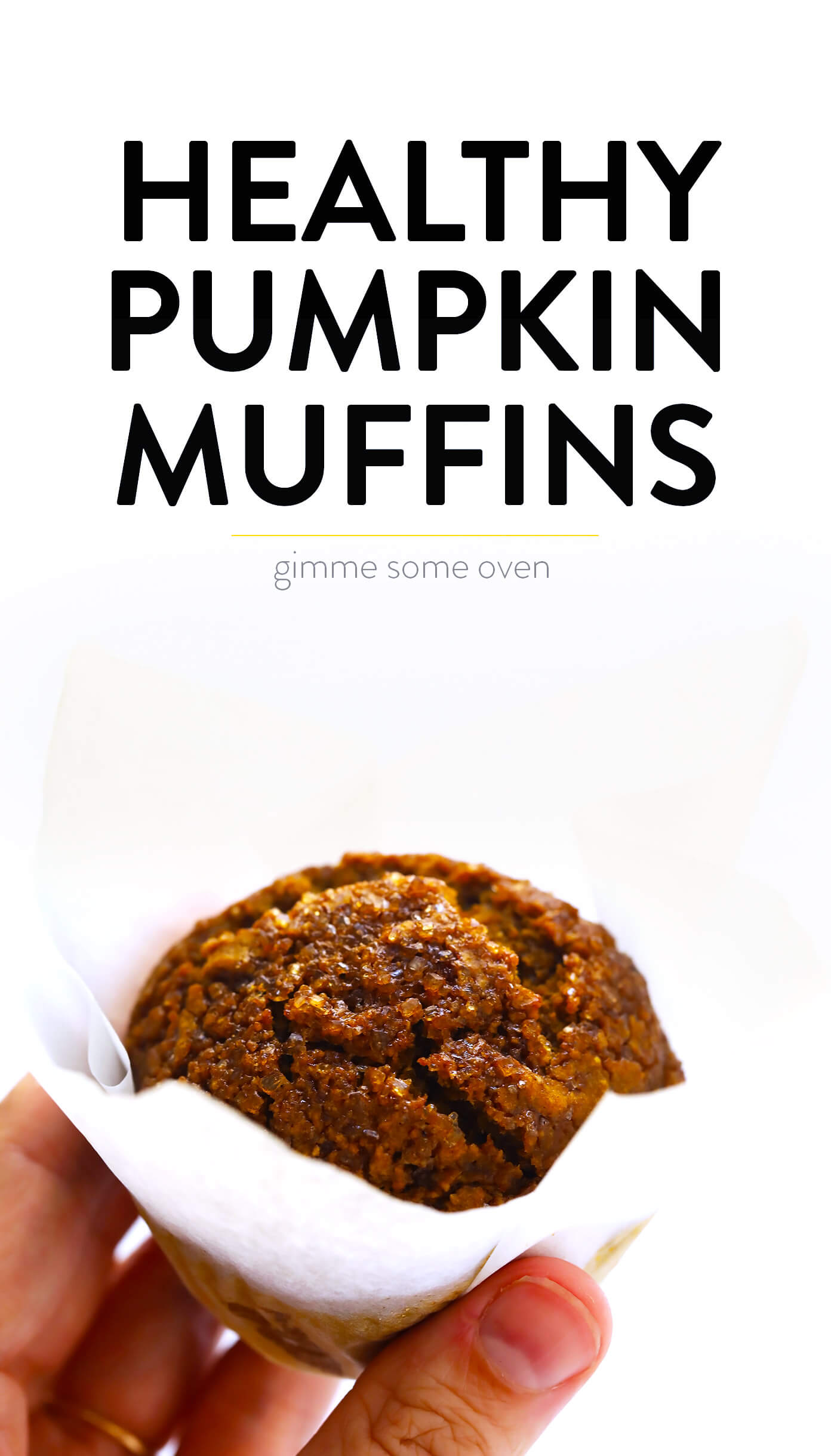 Easy Healthy Pumpkin Muffins | Gimme Some Oven