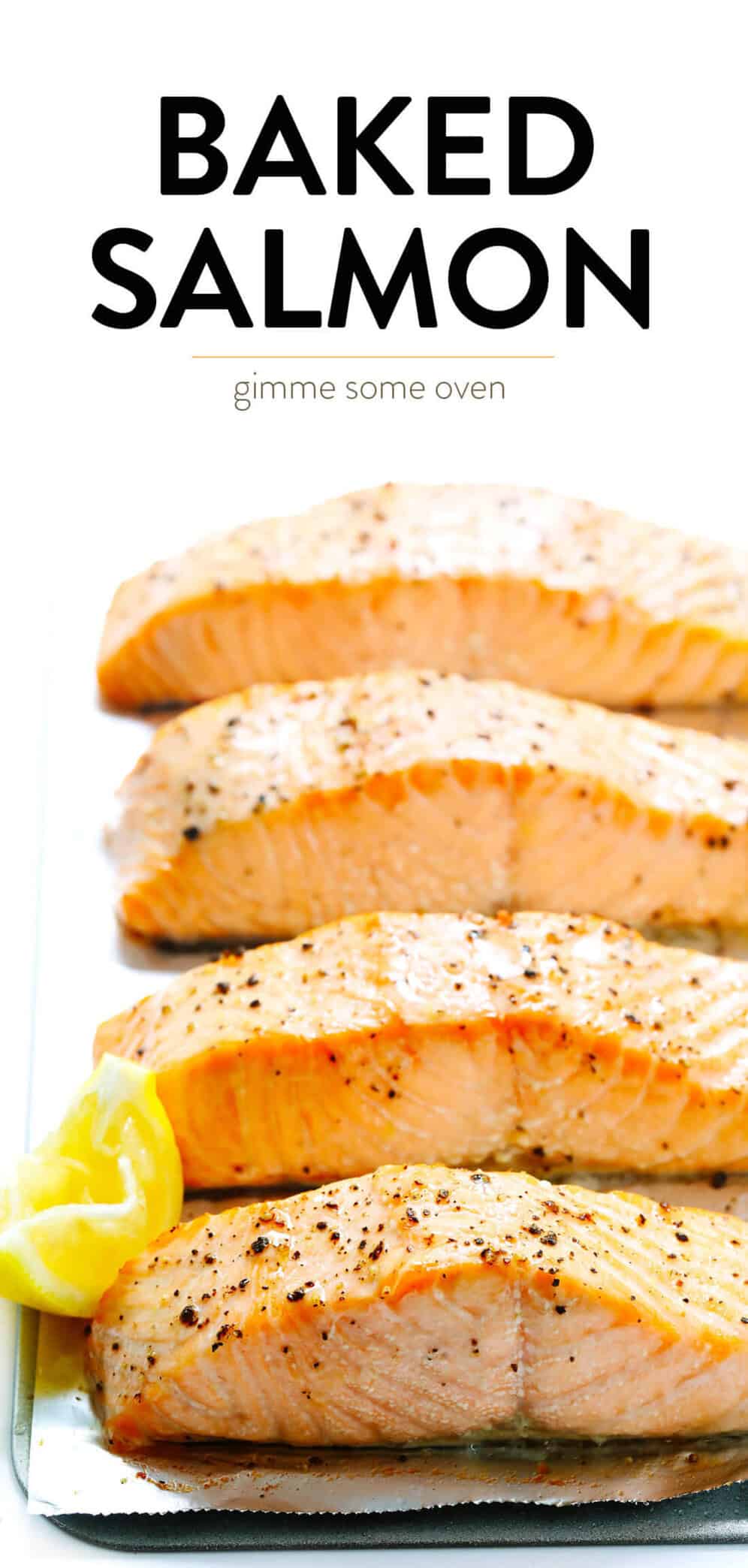 Baked Salmon - Gimme Some Oven