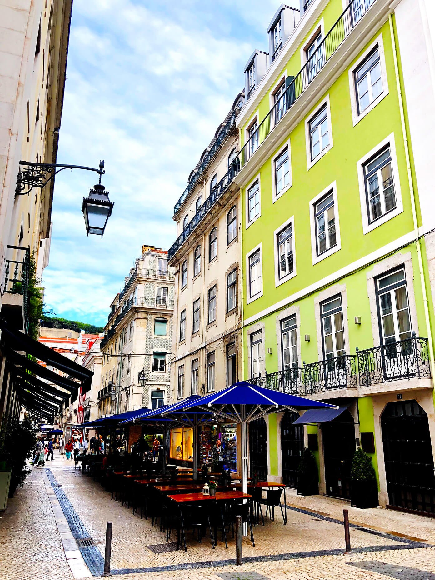 Downtown Lisbon Portugal