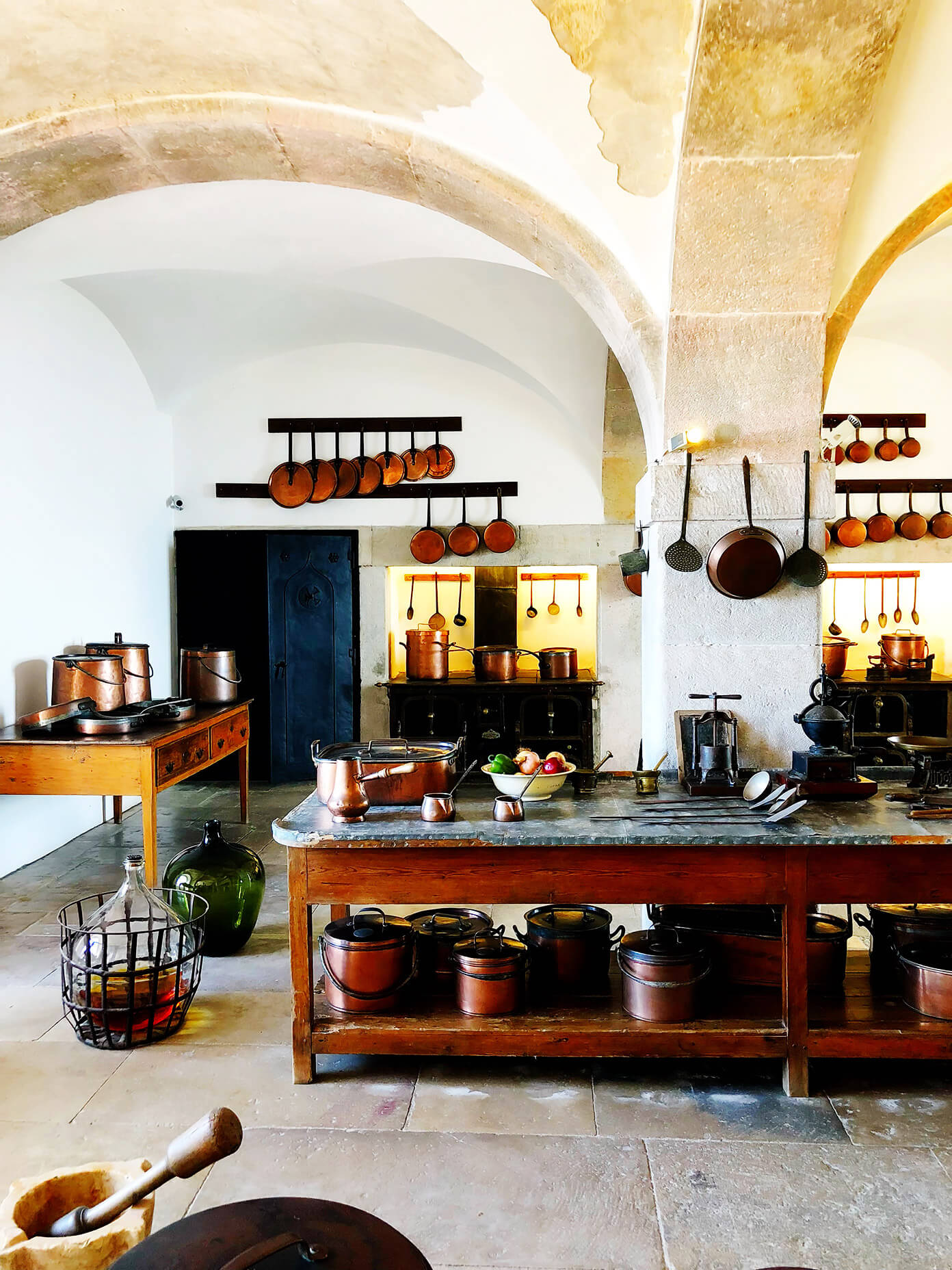 Pena Palace Kitchen in Portugal