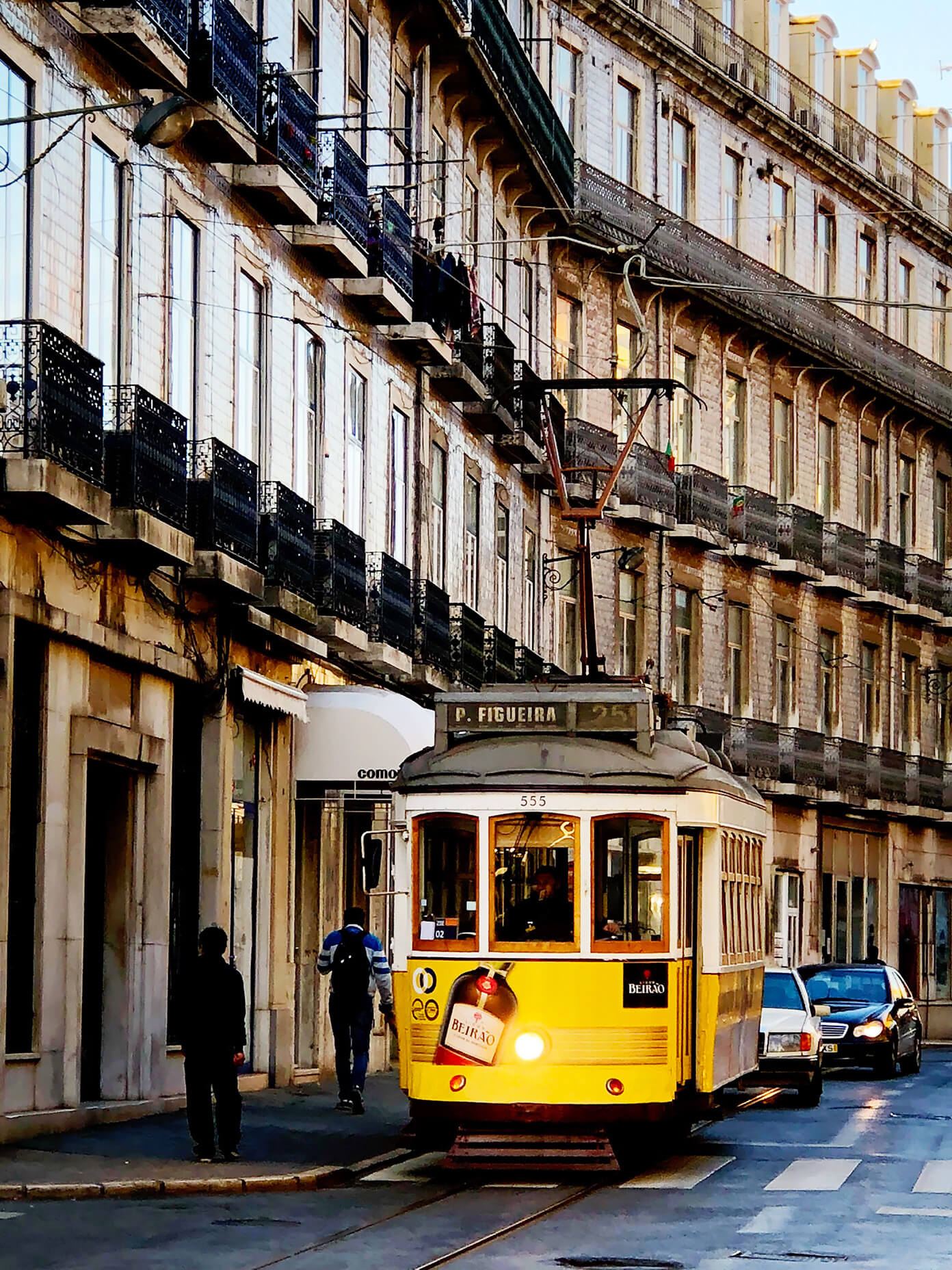 Lisbon Yellow Tram