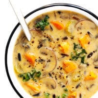 Cozy Autumn Wild Rice Soup Recipe