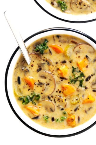 Cozy Autumn Wild Rice Soup Recipe