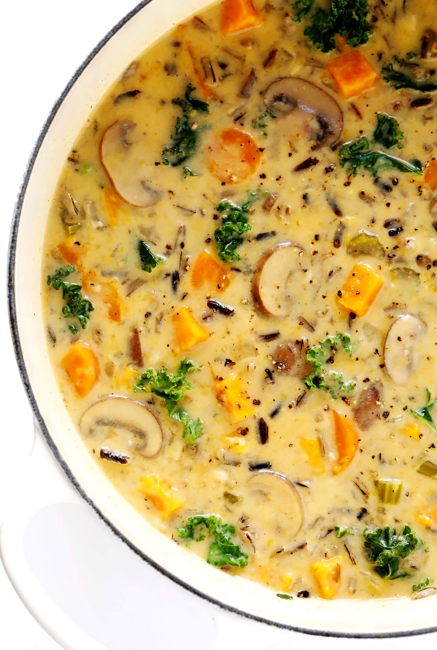 Cozy Autumn Wild Rice Soup Stovetop Version
