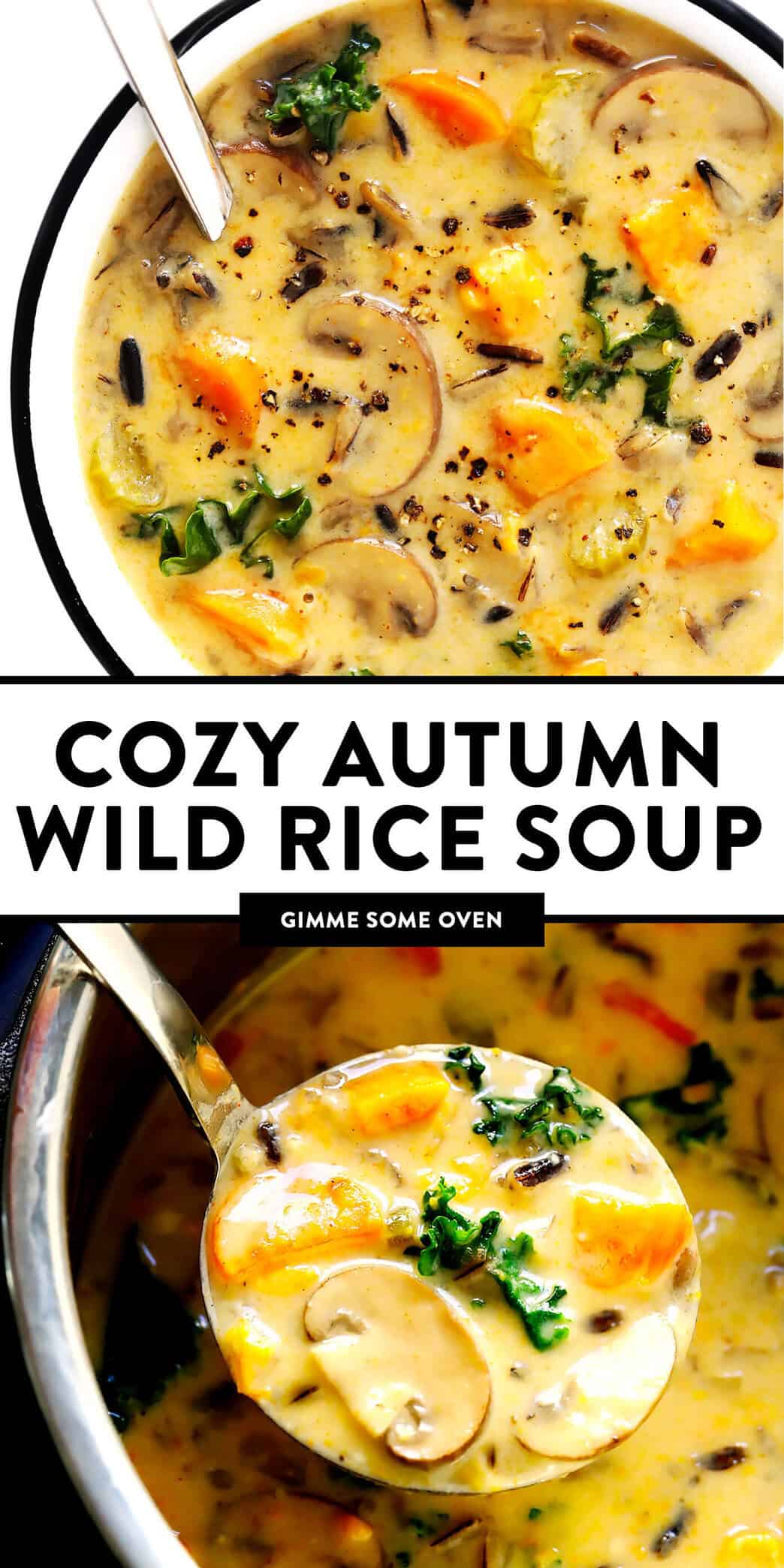 Cozy Autumn Wild Rice Soup Gimme Some Oven