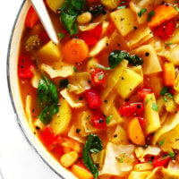 Spicy Vegetarian Cabbage Soup Recipe