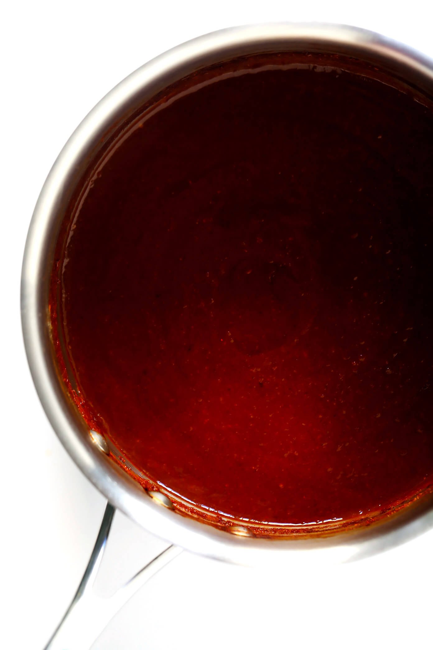 20-Minute Mole Sauce Ingredients in Saucepan