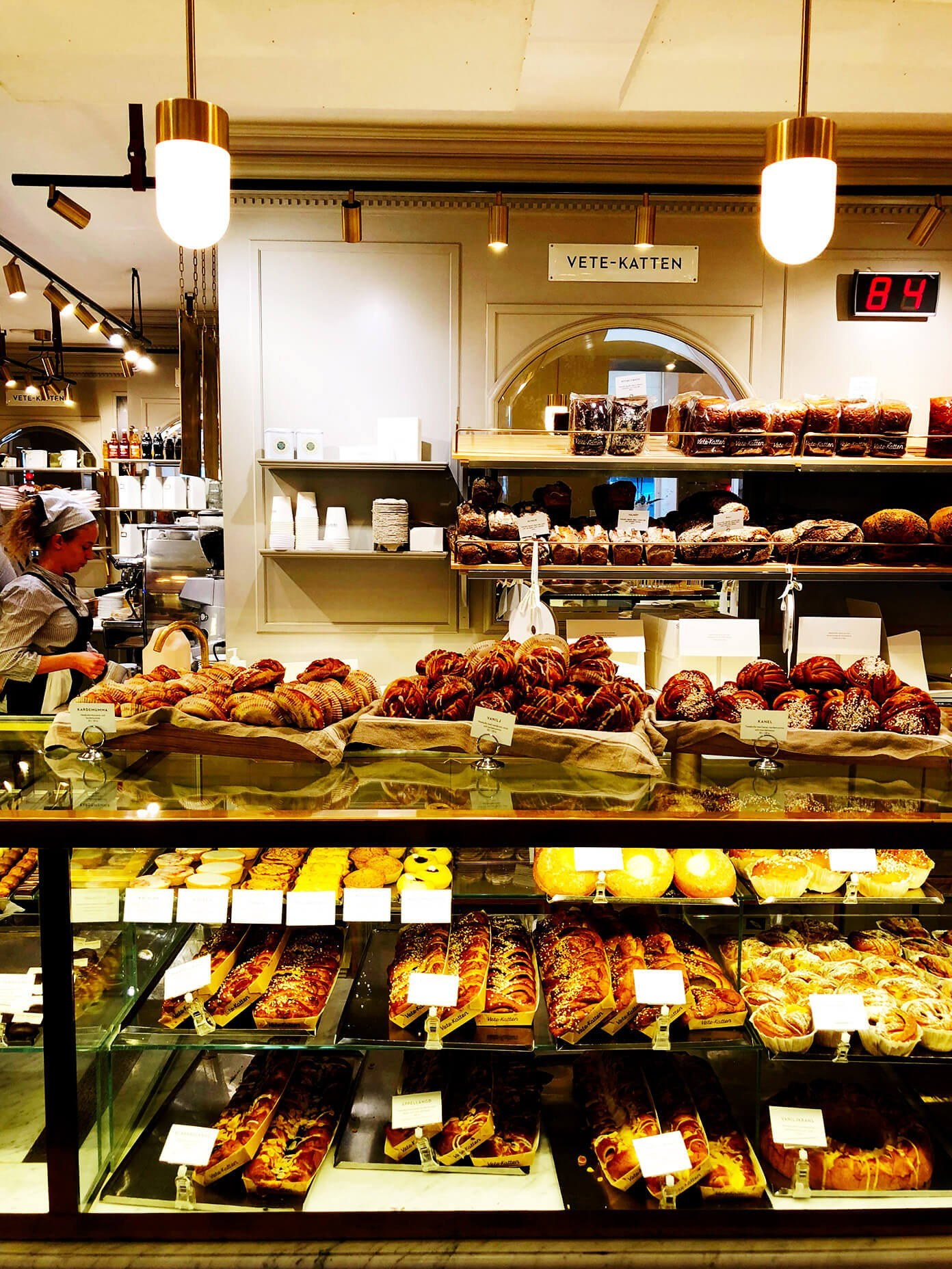 Exquisite baked goods from Vete-Katten in Stockhom, Sweden