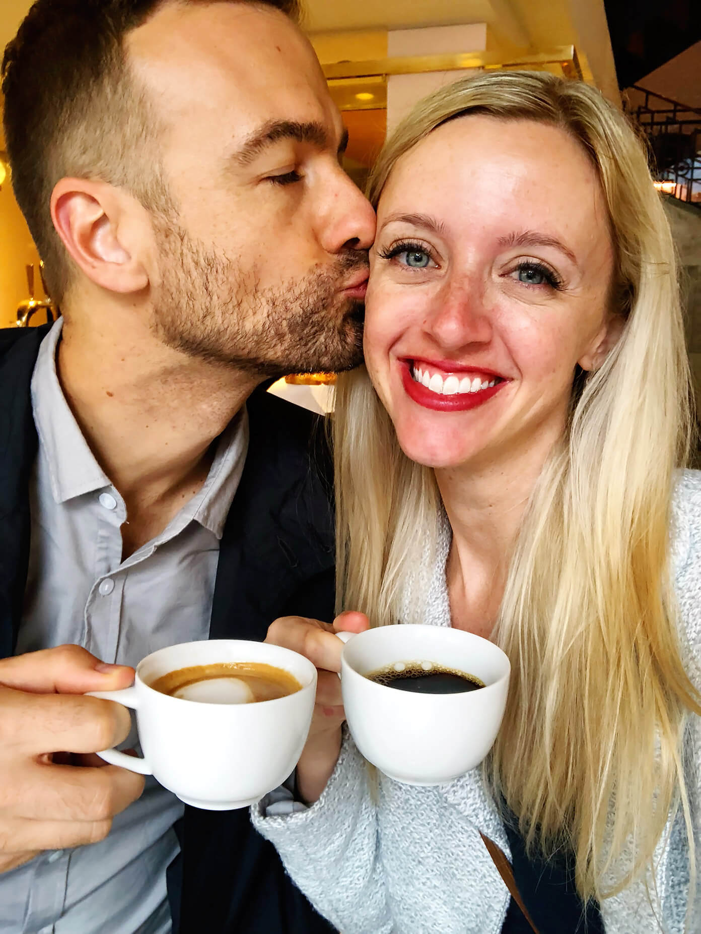 Coffee date in Stockholm, Sweden