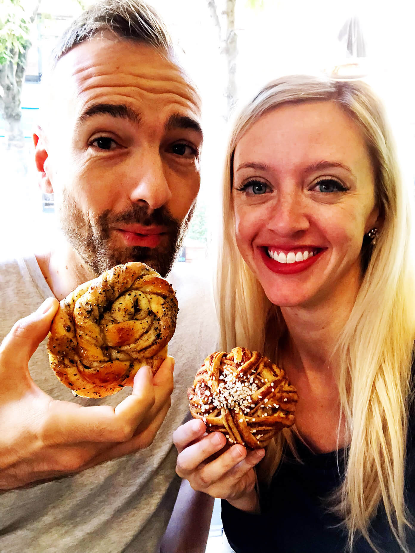 Cinnamon and Cardamom buns are made of magic in Stockholm, Sweden