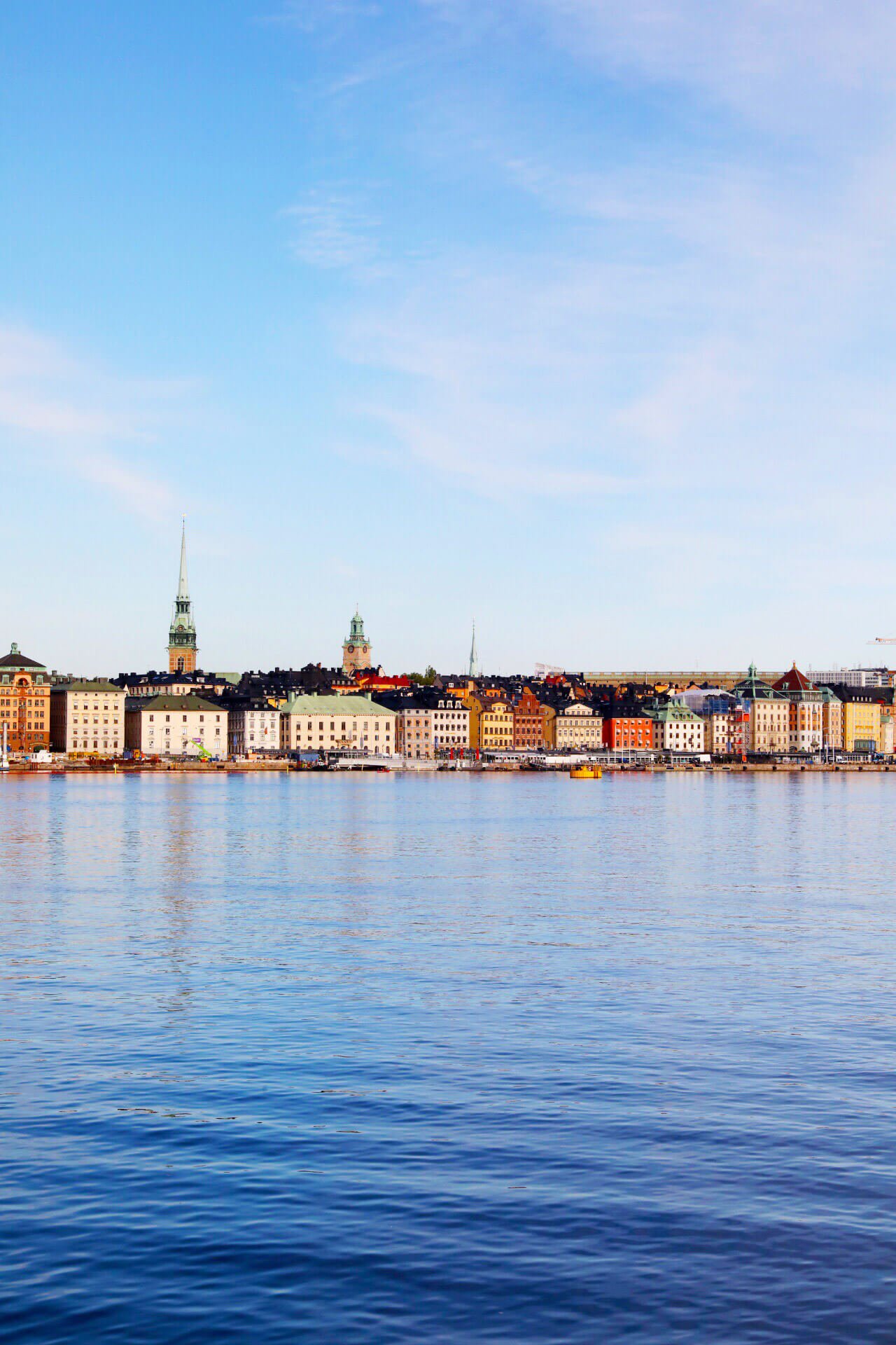 Beautiful skyline of Stockholm, Sweden
