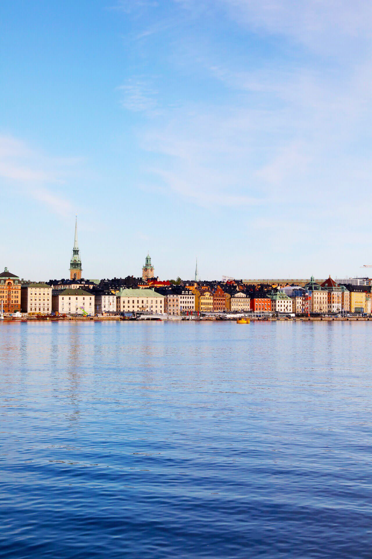 Beautiful skyline of Stockholm, Sweden