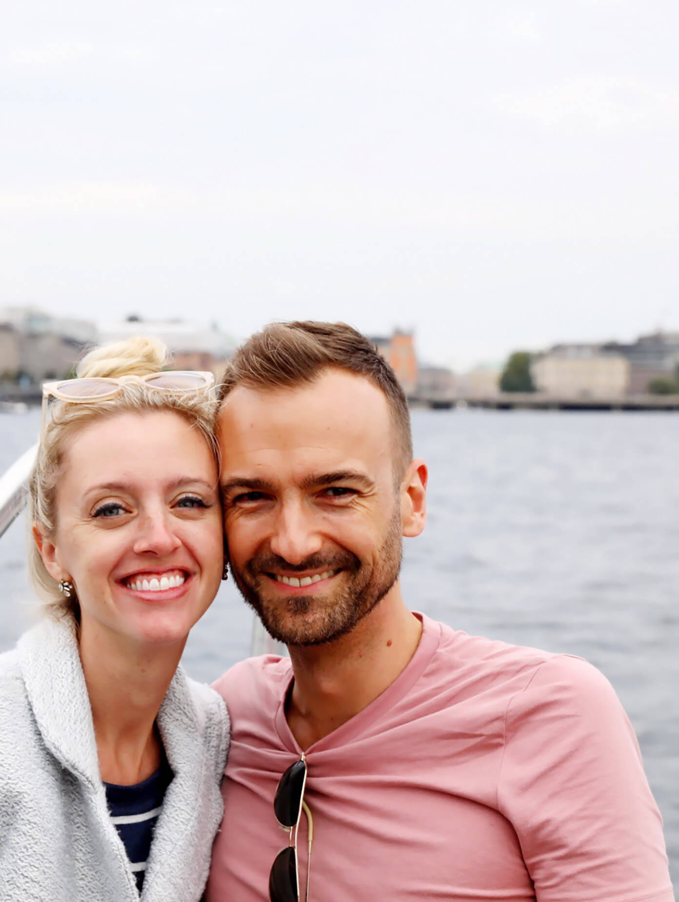 Ali and Barclay in Stockholm, Sweden