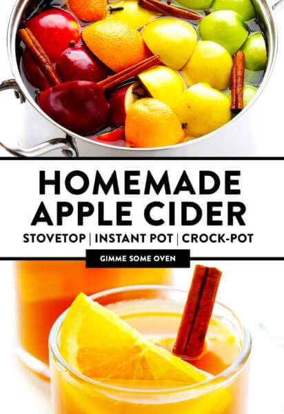 Homemade Apple Cider Recipe