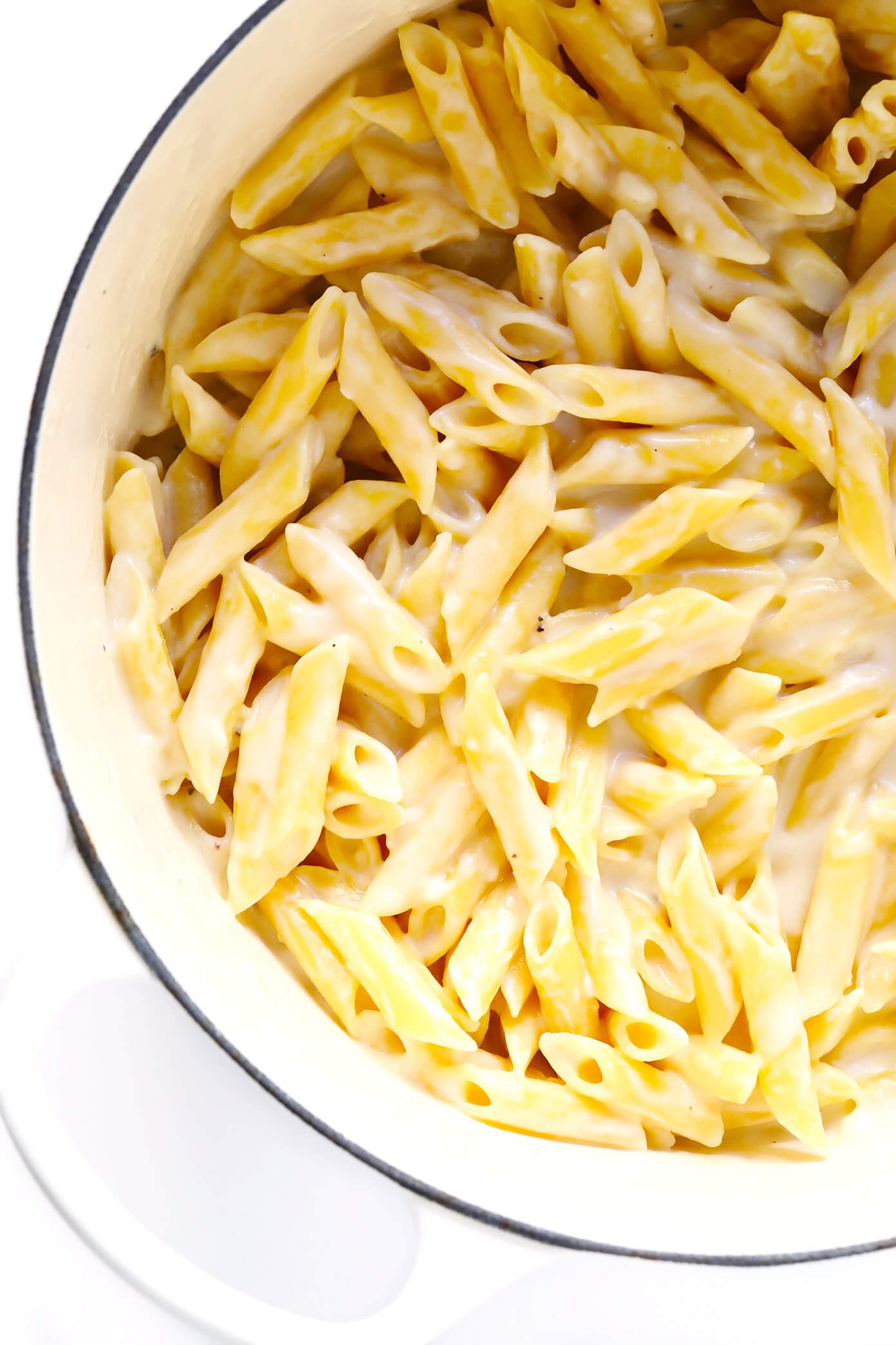 Chicken Alfredo Baked Ziti | Gimme Some Oven