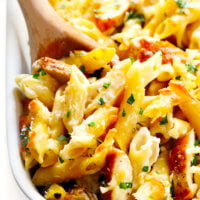 Chicken Alfredo Baked Ziti Recipe