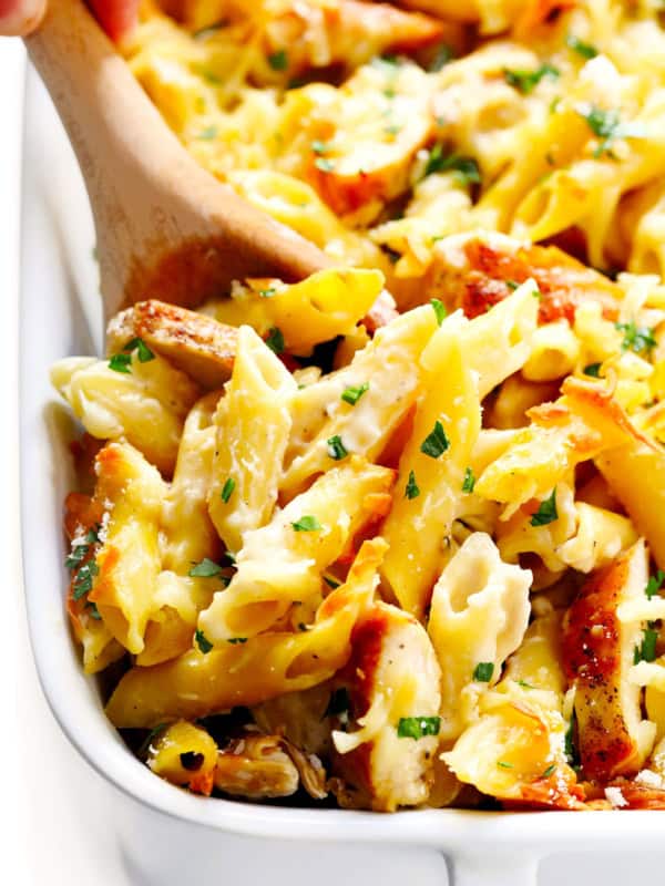 Chicken Alfredo Baked Ziti Recipe