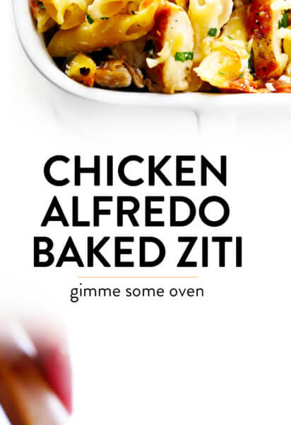 Chicken Alfredo Baked Ziti Casserole Recipe