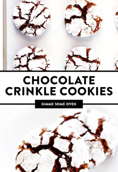 Chocolate Crinkle Cookies