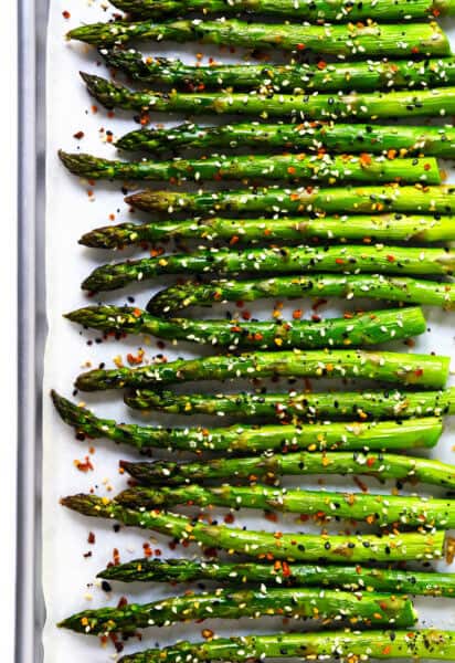 Everything Roasted Asparagus