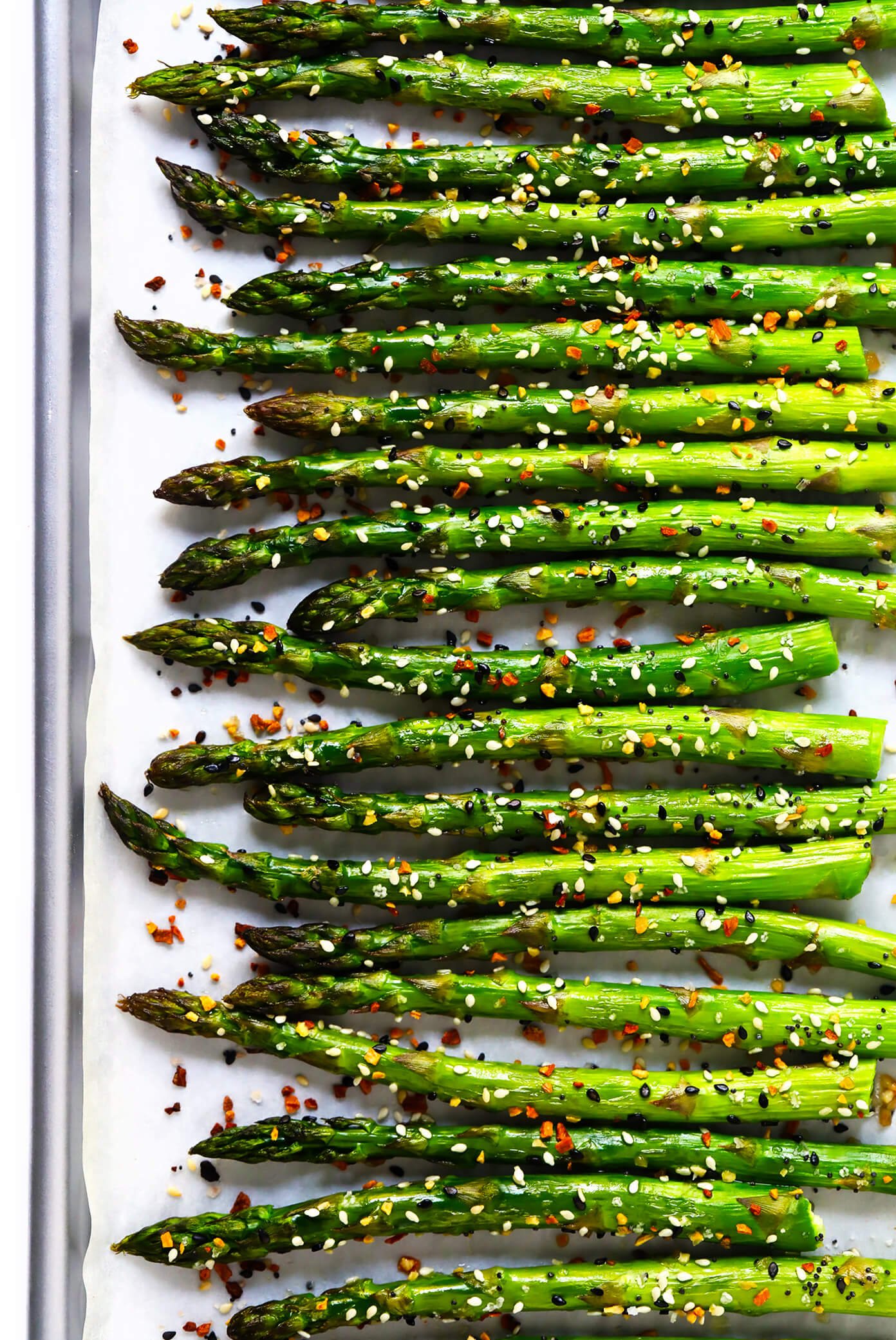 "Everything" Roasted Asparagus Recipe