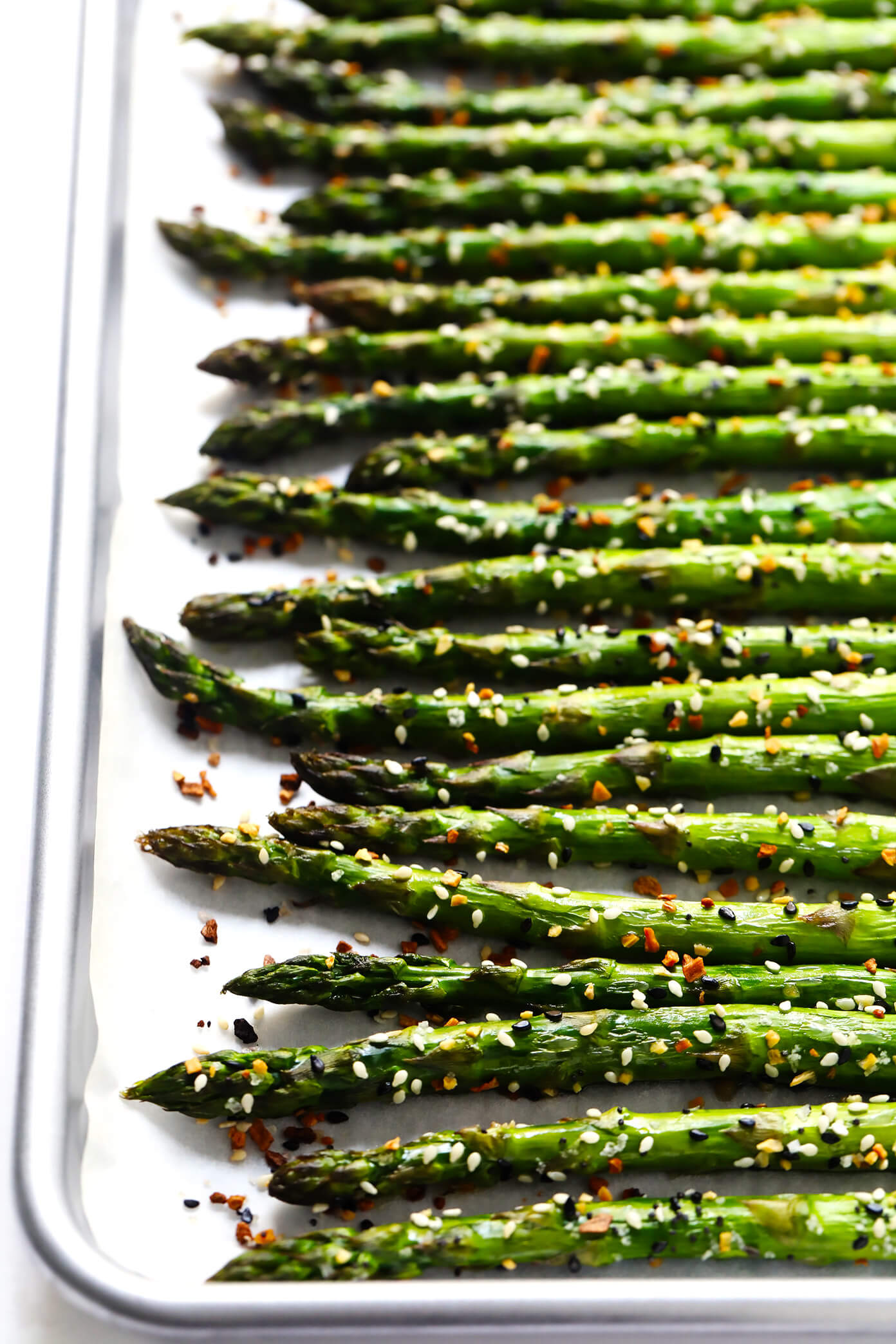 "Everything" Roasted Asparagus