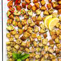 Crispy Garlic Potatoes Recipe