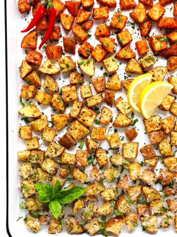 Crispy Garlic Potatoes Recipe