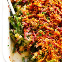 Healthy Green Bean Casserole Recipe