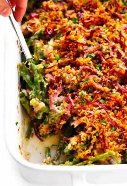 Healthy Green Bean Casserole Recipe