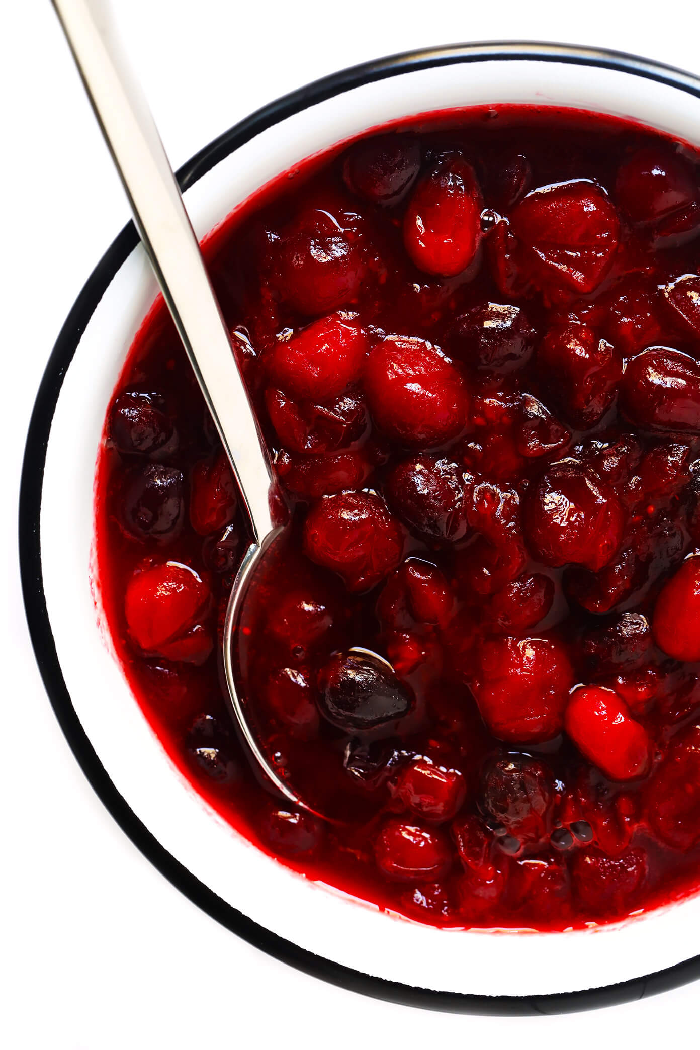 Receita de molho de cranberry com bordo