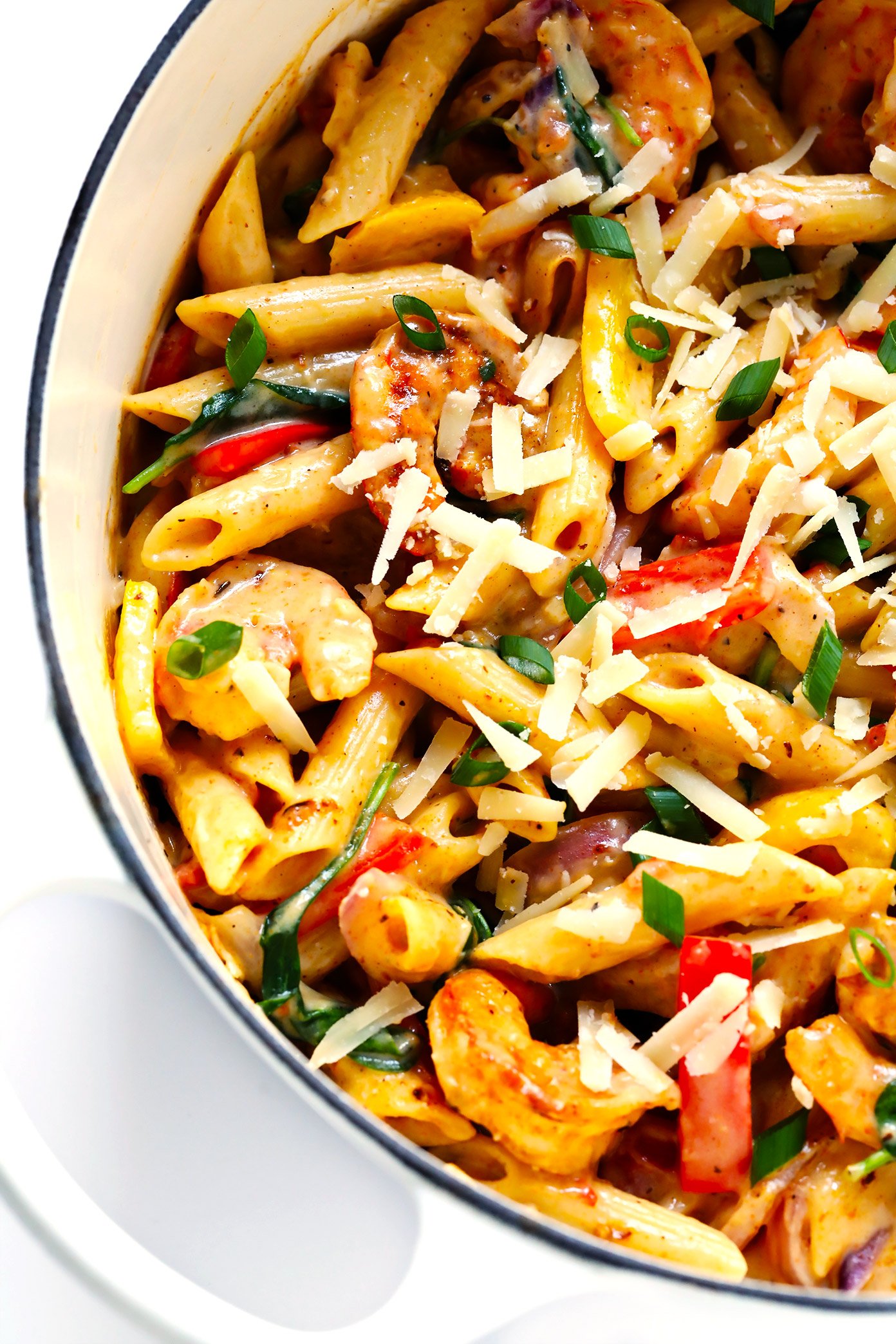 Creamy Cajun Shrimp Pasta