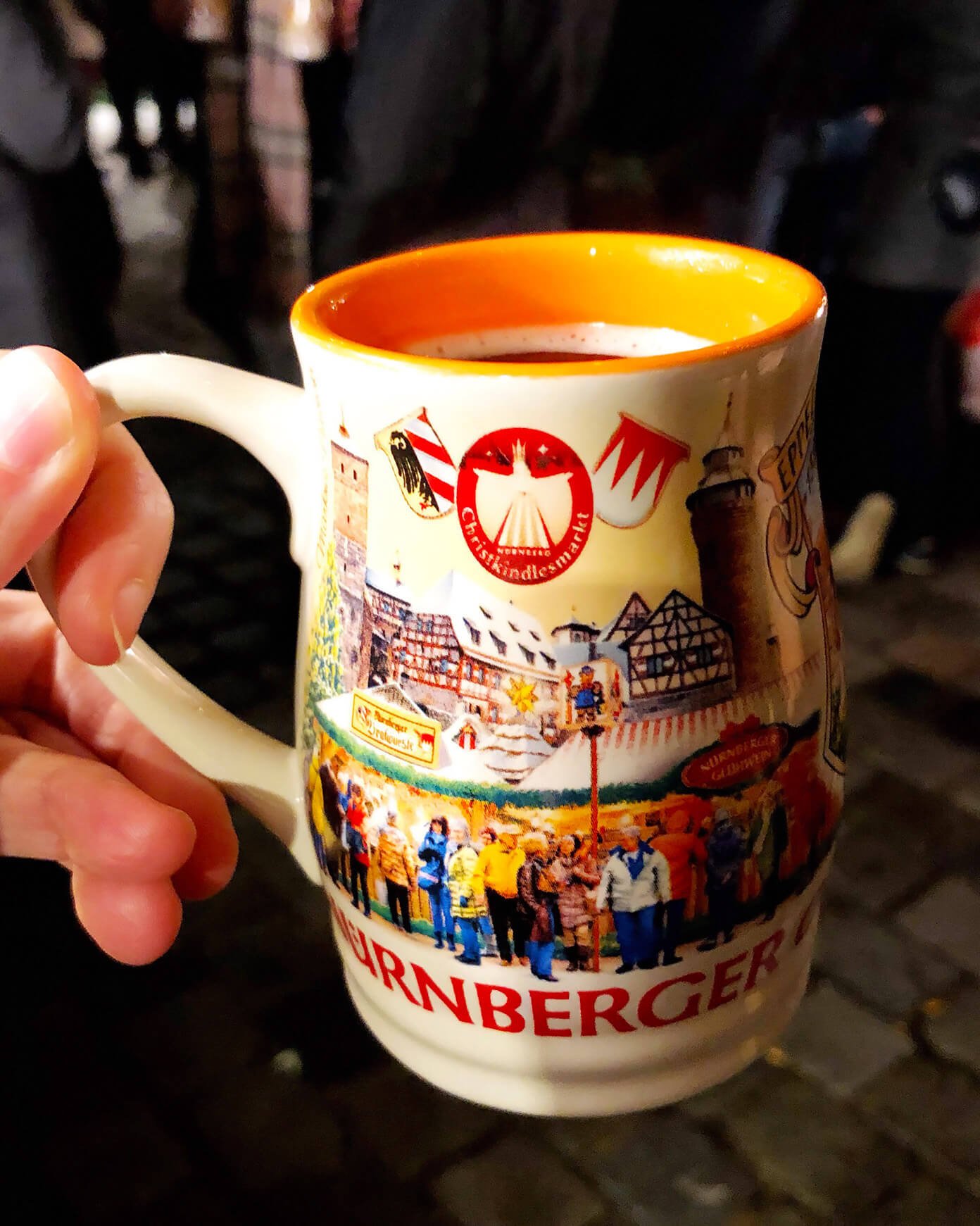 Gluhwein in Germany Christmas Markets